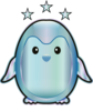 Diamond 3-stars conjugation rank badge