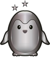 Silver 2-stars conjugation rank badge