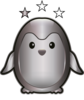 Silver 1-star conjugation rank badge